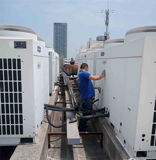 昆明中央空调制热和不制冷系统维修方法